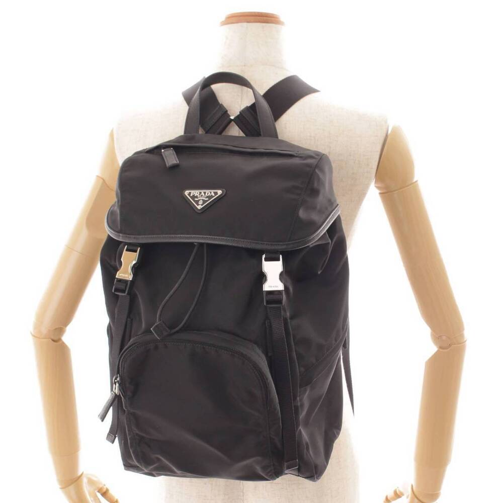 Prada Backpack Black Tessuto VELA - Picture 9 of 9